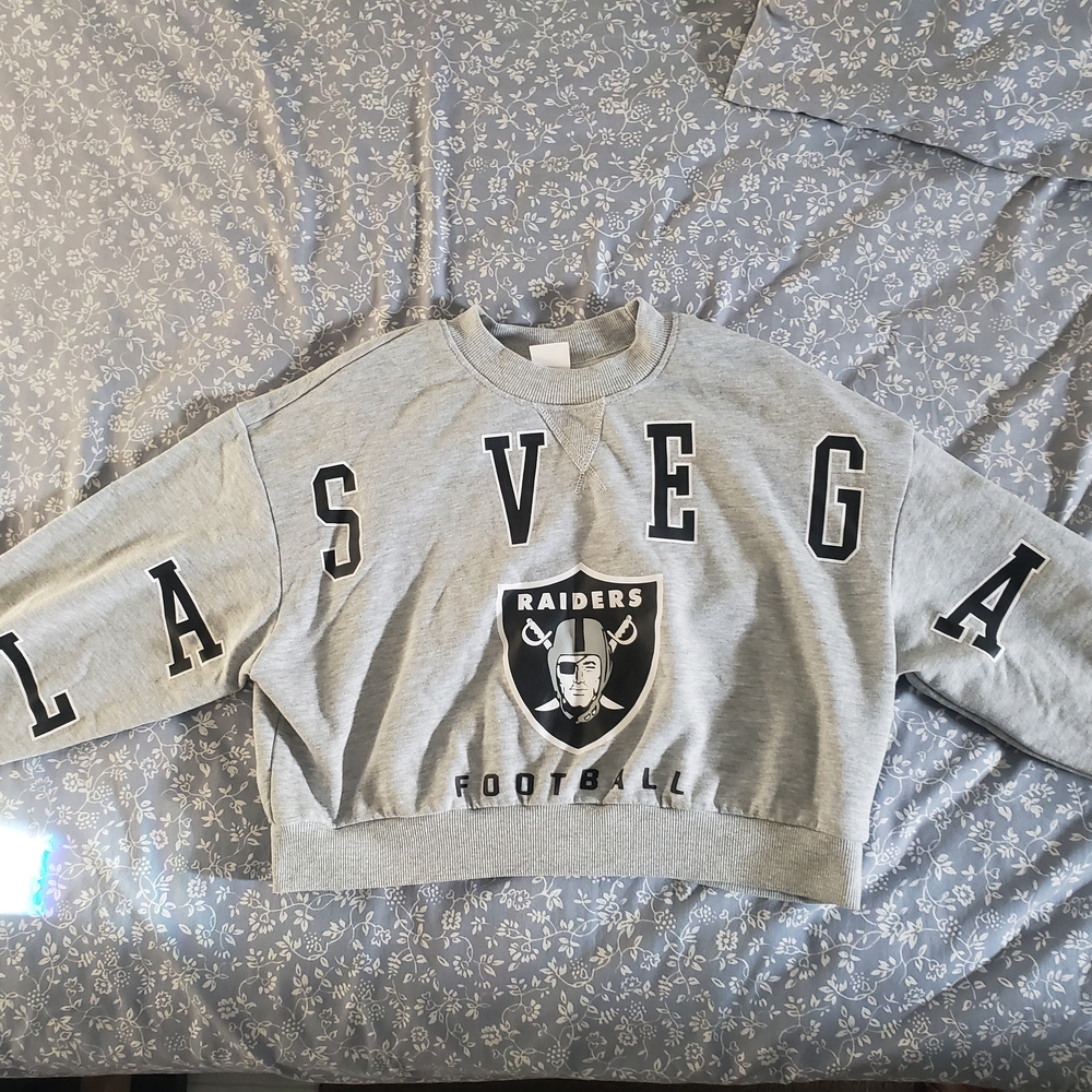 Las Vegas Raiders Gray Sweatshirt